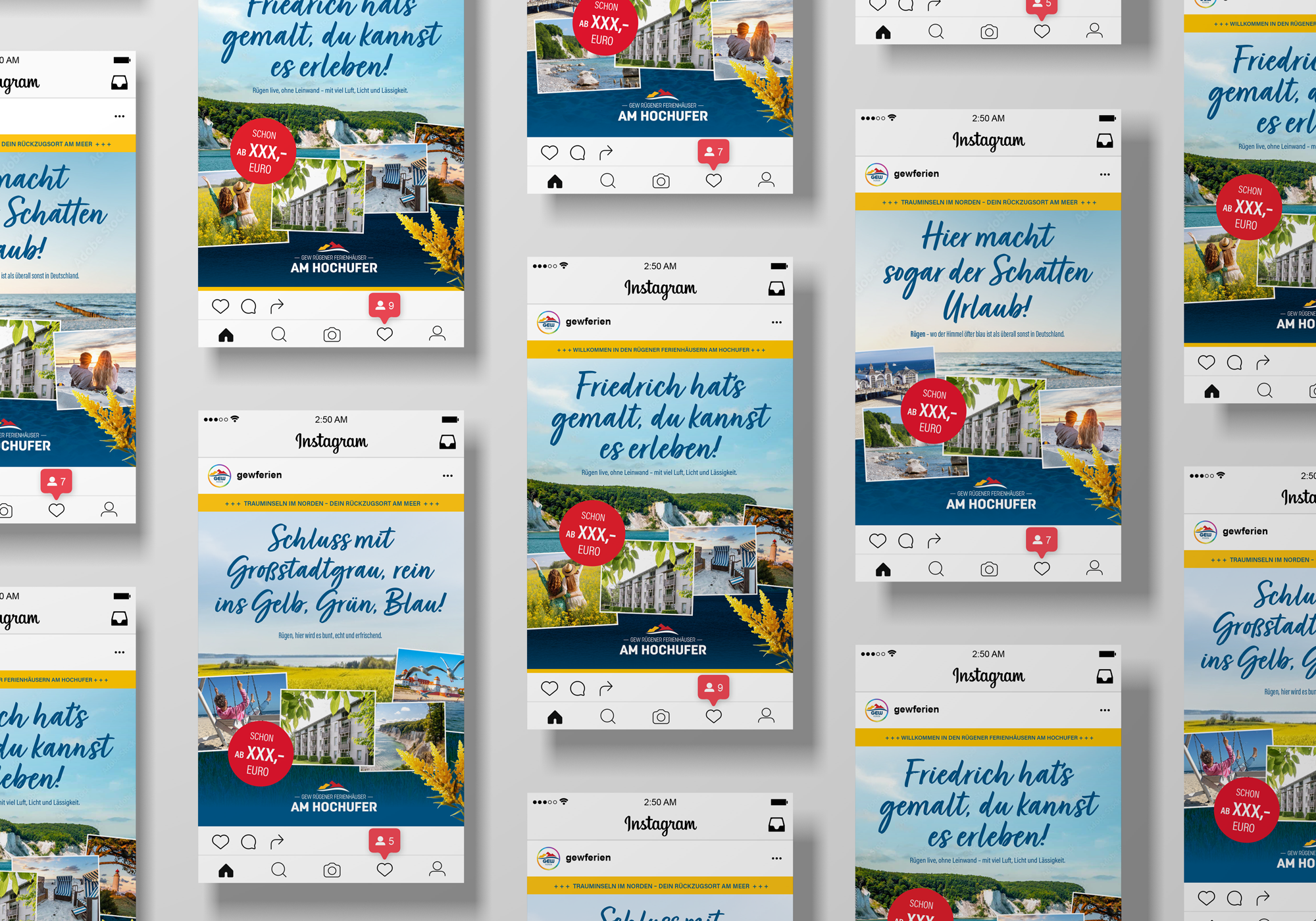 GEW Ferien Instagram Kampagne Rügen